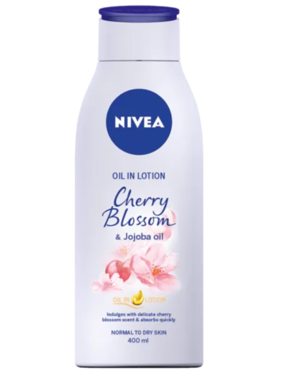 Nivea Cherry Blossom & Jojoba oil Body lotion 400ml (6×2)